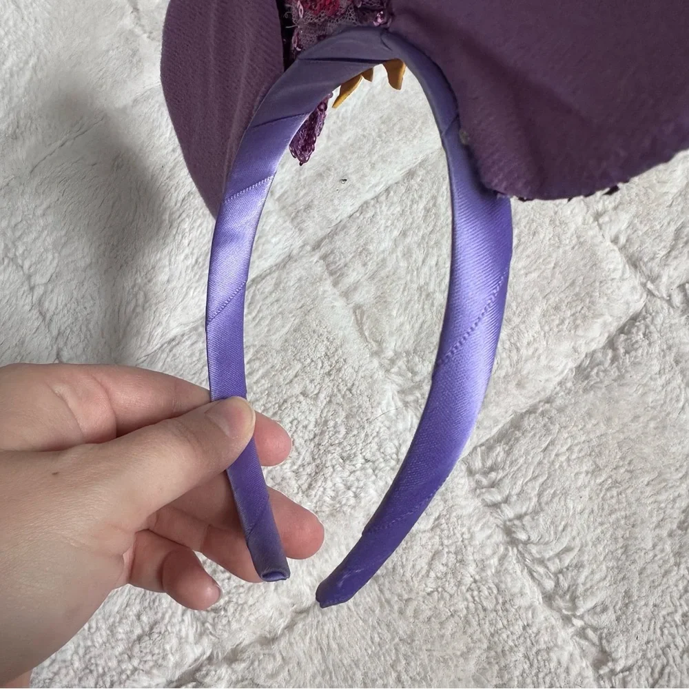 Handmade | Disney | Rapunzel Tangled Minnie Mouse Ear Headband